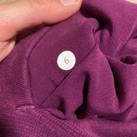 Lululemon Purple Scuba Sweatshirt - Picture 5 of 5